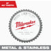 Milwaukee 8 In. 42-Tooth Metal Circular Saw Blade