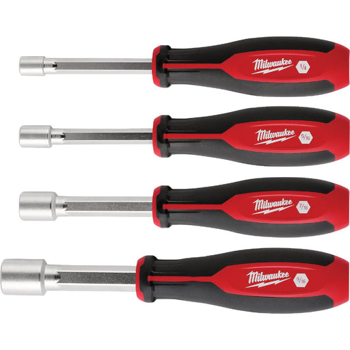 Milwaukee SAE HollowCore Magnetic Nut Driver Set (4-Piece)