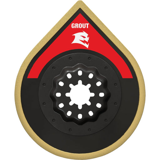 Diablo Starlock 2-3/4 In.  Carbide Grit Oscillating Blade for Grout and Mortar