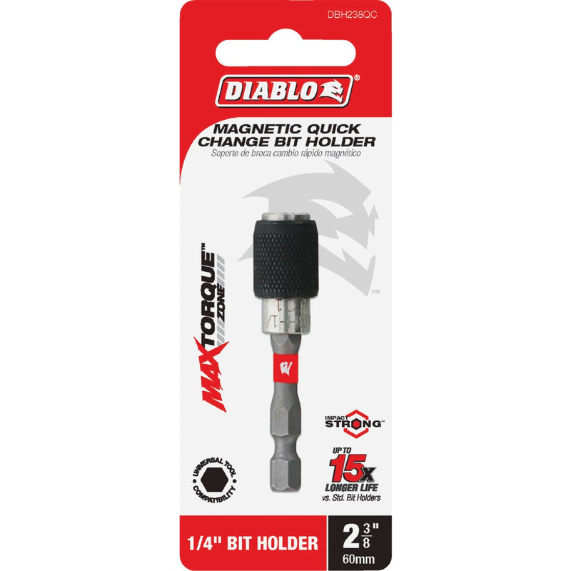 Diablo 2-3/8 In. Quick-Change Magnetic Drive Bit Holder