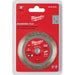 Milwaukee 3 in. Turbo Rim Dry/Wet Cut Tile Diamond Blade