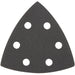 Milwaukee OPEN-LOK 3-1/2 In. 180 Grit Triangle Sandpaper (6-Pack)