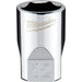 Milwaukee 1/4 In. Drive 12 mm 6-Point Shallow Metric Socket with FOUR FLAT Sides
