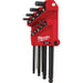Milwaukee Metric Ball-End L-Style Hex Key Set (9-Piece)