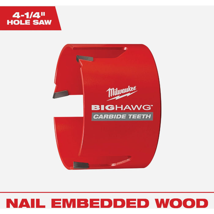 Milwaukee BIG HAWG 4-1/4 In. Carbide-Tipped Hole Saw