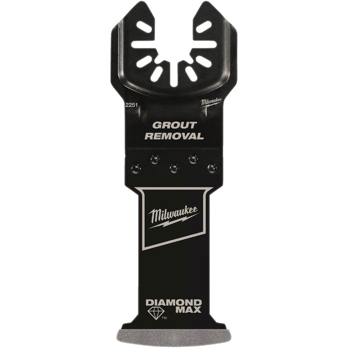Milwakee DIAMOND MAX Grit Grout Removal Multi-Tool Plunge Oscillating Blade