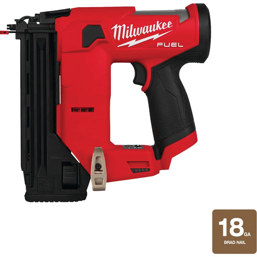 Milwaukee M12 FUEL Brushless 18-Gauge Compact Cordless Brad Nailer (Tool Only)