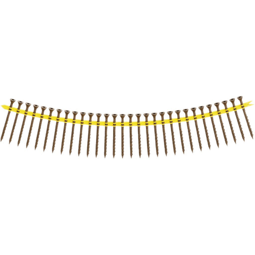 Simpson Strong-Tie Deck-Drive DSV #10 x 2-1/2 In. T25 6-Lobe Tan Collated Deck Screw (500 Ct.)