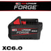 Milwaukee M18 REDLITHIUM FORGE Lithium-Ion High Output XC 6.0 Ah Battery Pack