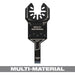 Milwaukee OPEN-LOK 3/8 In. TITANIUM CHARGED Bi-Metal Multi-Material Oscillating Multi-Tool Blade