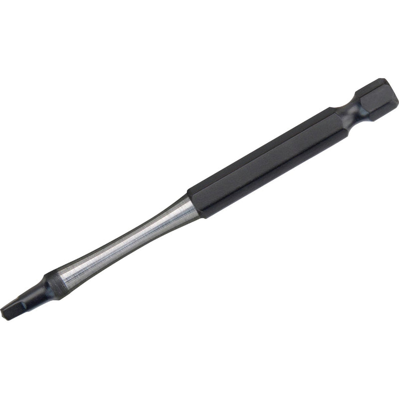 Milwaukee SHOCKWAVE #2 Square Recess 3-1/2 In. Power Impact Screwdriver Bit