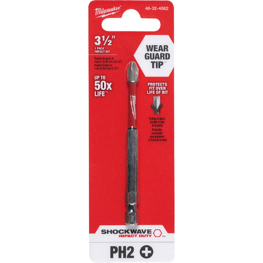 Milwaukee SHOCKWAVE #2 Phillips 3-1/2 In. Power Impact Screwdriver Bit