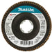 Makita X-LOCK 4-1/2 In. x 7/8 In. 60-Grit Type 29 Zirconia Angle Grinder Flap Disc
