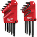 Milwaukee SAE/Metric Ball-End L-Style Hex Key Set (22-Piece)