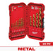 Milwaukee THUNDERBOLT 20-Piece Titanium Drill Bit Set, 1/16 In. thru 1/2 In.