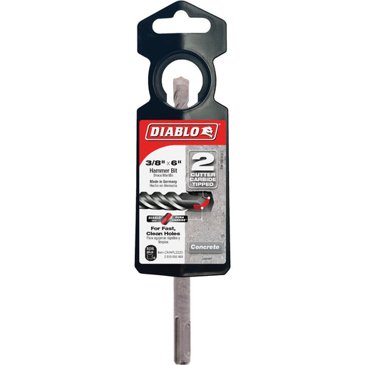 Diablo SDS-Plus 3/8 In. x 6 In. Carbide-Tipped Rotary Hammer Drill Bit