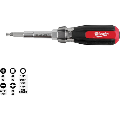 Milwaukee 13-In-1 Magnetic Multi-Bit Screwdriver