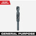 Milwaukee 13/16 In. Black Oxide Silver & Deming Drill Bit
