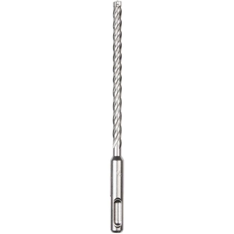 Milwaukee 1/4 In. x 6 In. SDS-PLUS 4-Cutter Rotary Hammer Drill Bit