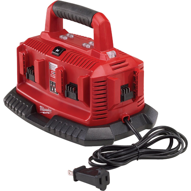 Milwaukee M18 18V 6-Port Sequential Battery Charger