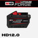 Milwaukee M18 REDLITHIUM FORGE Lithium-Ion High Output HD 12.0 Ah Battery Pack