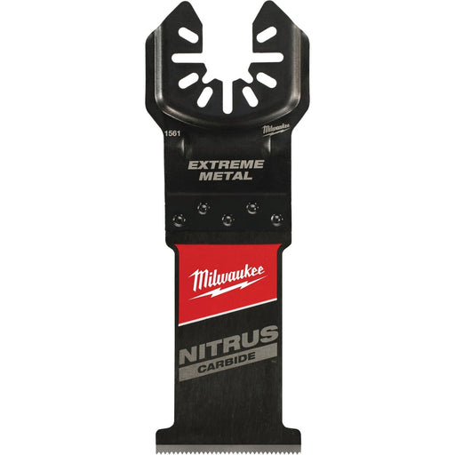 Milwaukee NITRUS CARBIDE 1-3/8 In. Extreme Metal Universal Fit OPEN-LOK Oscillating Blade (5-Pack)