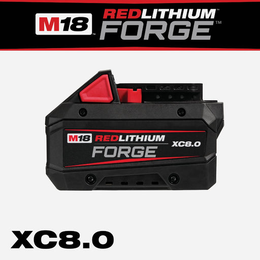 Milwaukee M18 REDLITHIUM FORGE Lithium-Ion High Output XC 8.0 Ah Battery Pack