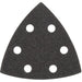Milwaukee OPEN-LOK 3-1/2 In. 80 Grit Triangle Sandpaper (6-Pack)