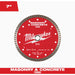 Milwaukee 7 In. Turbo Rim Masonry & Concrete Diamond Blade