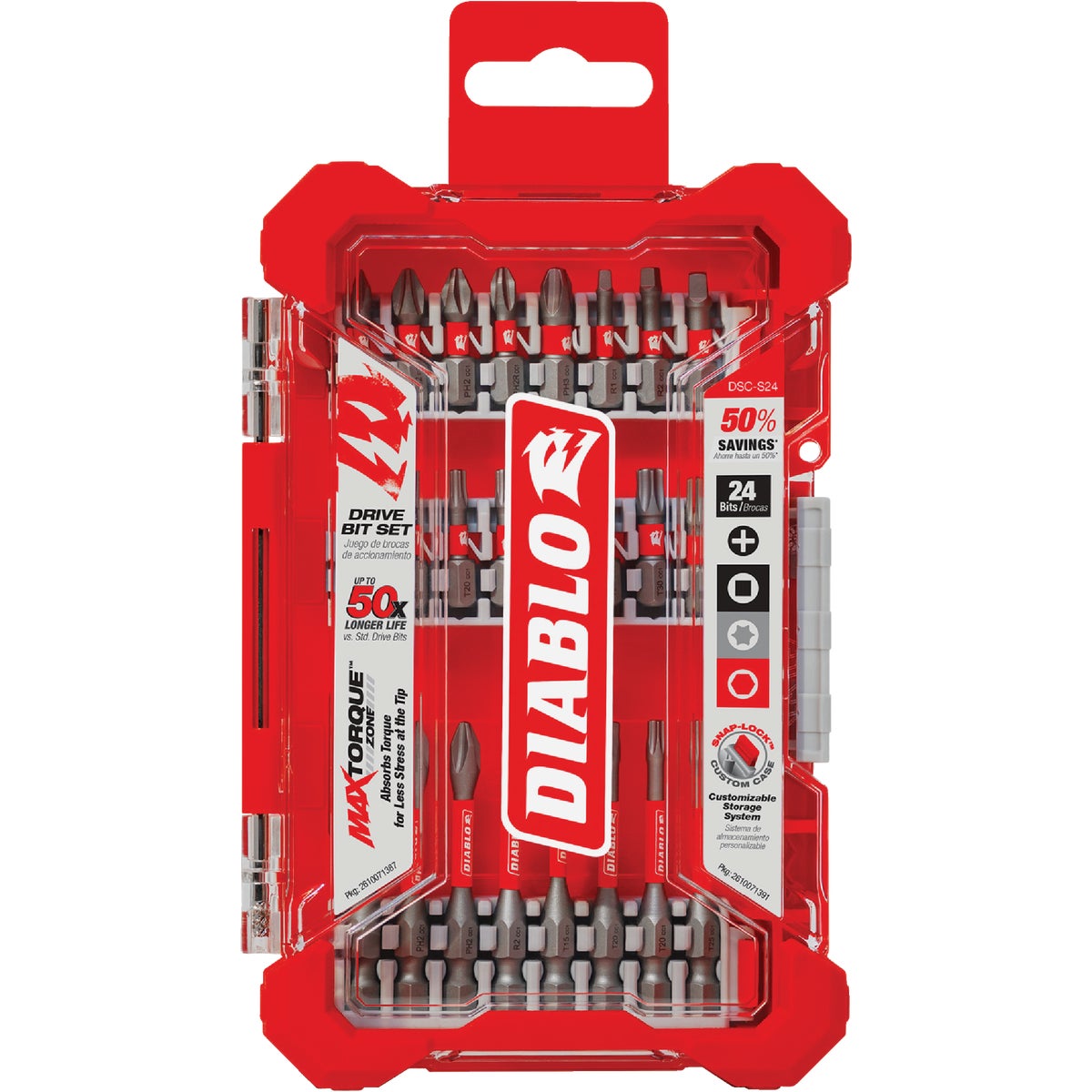 Diablo 24-Piece Impact Screwdriver Bit Set — Priority One Supply