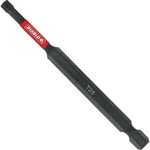 Diablo 3-1/2 In. T25 Torx Impact Screwdriver Bit