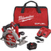 Milwaukee M18 FUEL Brushless 7-1/4 In. Cordless Circular Saw Kit with 12.0 Ah Battery & Rapid Charger