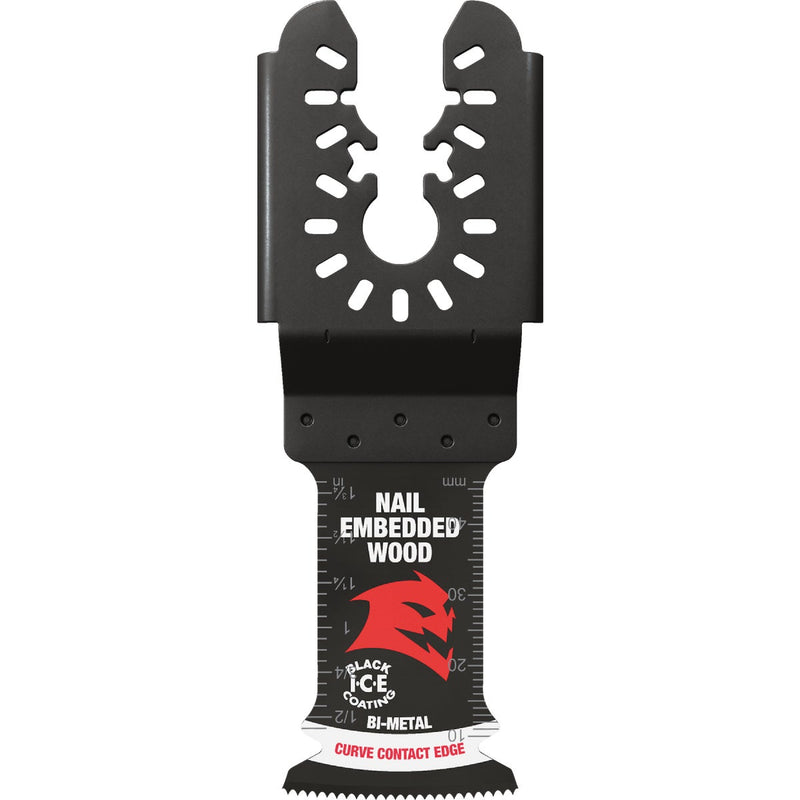 Diablo Universal Fit 1-1/4 In. Bi-Metal Oscillating Blade for Nail-Embedded Wood (3-Pack)