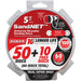 Diablo SandNet 5 In. 100 Grit Reusable Sanding Disc with Connection Pad (50-Pack)