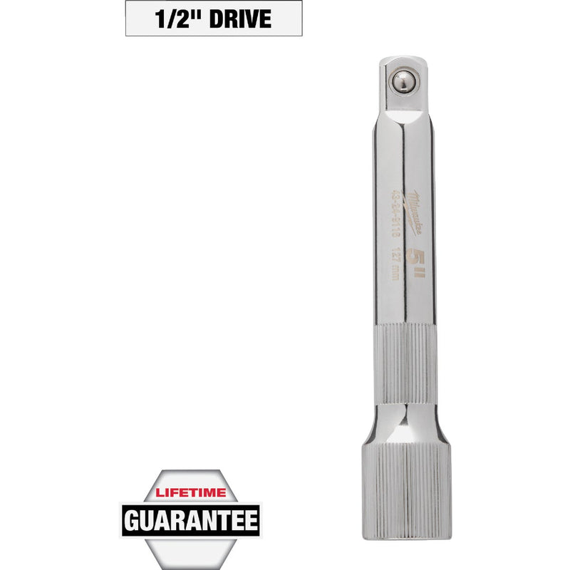 Milwaukee 1/2 In. Drive 5 In. Long Socket Extension