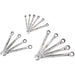 Milwaukee Metric 12-Point Ratcheting Combination Wrench Set (15-Piece)