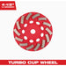 Milwaukee DIAMOND MAX 4-1/2 In. Segmented Turbo Rim Diamond Cup Wheel