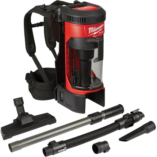 Milwaukee M18 FUEL 18 Volt Lithium-Ion Brushless Cordless 1 Gal. 3-In-1 Backpack Vacuum (Tool Only)