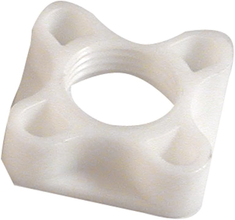 Danco 40098B-XCP5 Toilet Tank Lever Nut White Plastic White (pack of 5)