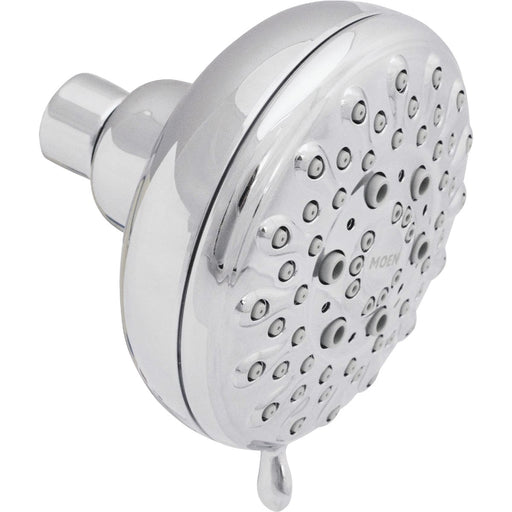 Moen Banbury 5-Spray 1.75 GPM Water Saver Fixed Shower Head, Chrome
