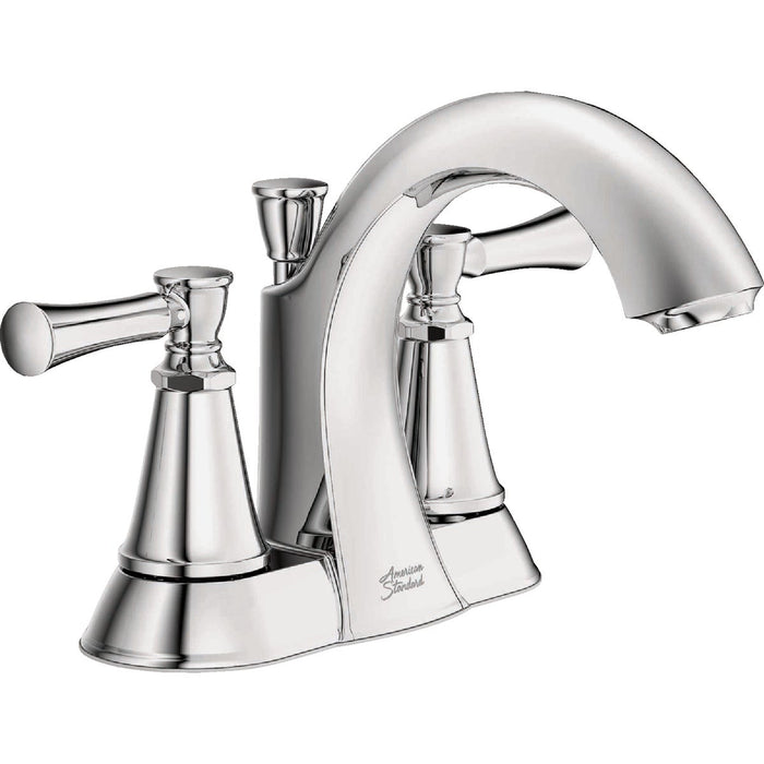 American Standard Chancellor 2-Handle Lever 4 In. Centerset Bathroom Faucet with Pop-Up, Chrome 