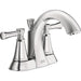 American Standard Chancellor 2-Handle Lever 4 In. Centerset Bathroom Faucet with Pop-Up, Chrome 