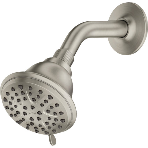 Moen Attune 8-Spray Pattern 4 In. Wall Mount Fixed Shower Head, Spot Resistant Brushed Nickel
