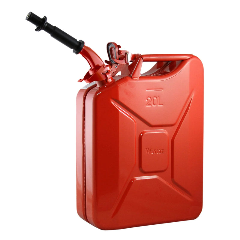 Wavian 20L Metal Gas Can (Red)