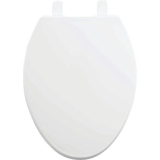 Kohler Brevia Quick-Release Elongated Closed Front White Plastic Toilet Seat