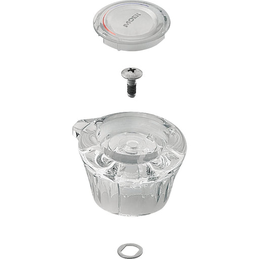 Moen Clear Acrylic Tub & Shower Replacement Faucet Handle
