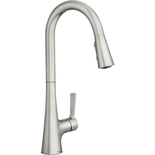 Moen Mikah Spot Resist Stainless One-Handle High Arc Pulldown Kitchen Faucet