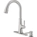 American Standard Maven 1-Handle Lever Pull-Down Kitchen Faucet with Soap Dispenser, Stainless Steel