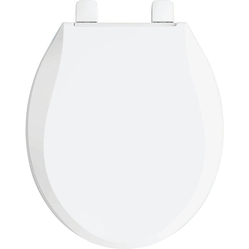 Kohler Cachet ReadyLatch Quiet-Close Round Toilet Seat with Nightlight, White