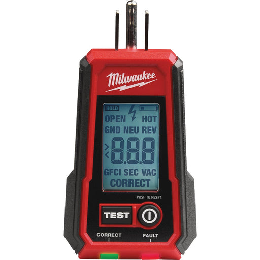 Milwaukee Digital GFCI Receptacle Tester
